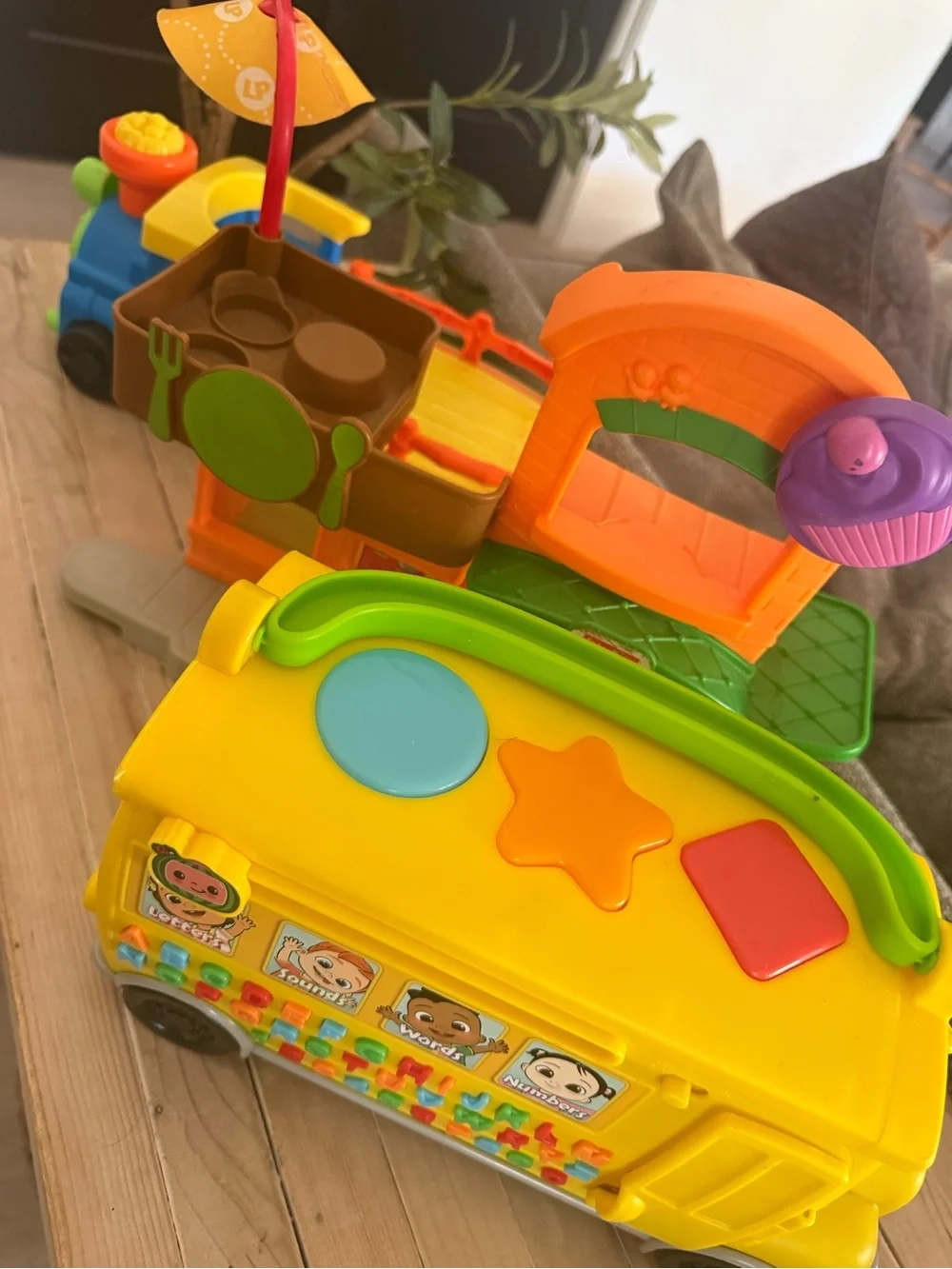 Kids Little Tikes and Cocomelon toy lot